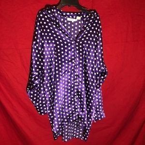 VICTORIA SECRET womens S/P Purple 100% Polyester